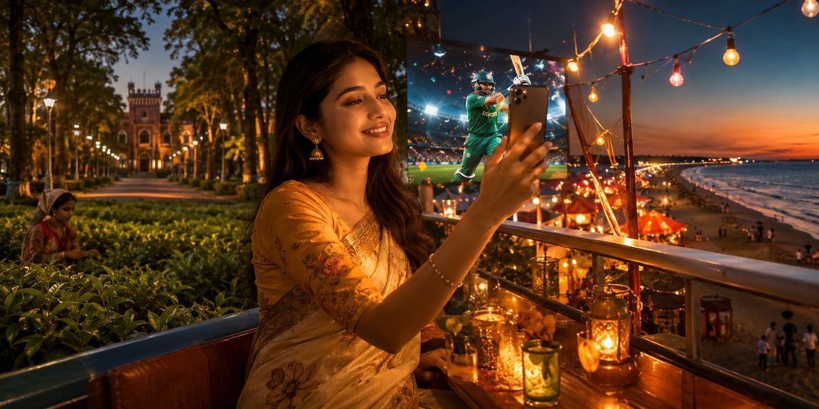 কক্সবাজারে ক্রিকেট বেটিংয়ের দৃশ্য